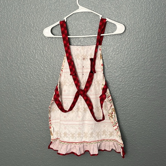 St. Nicholas Square Children’s Christmas Apron• Holliday• gingerbread• candy - Picture 6 of 11